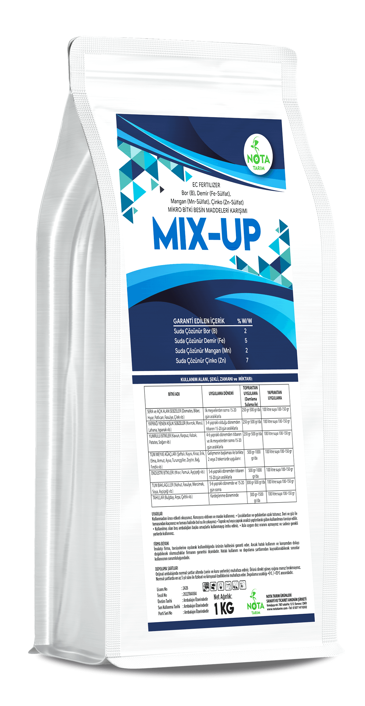 MIX-UP - NOTA TARIM